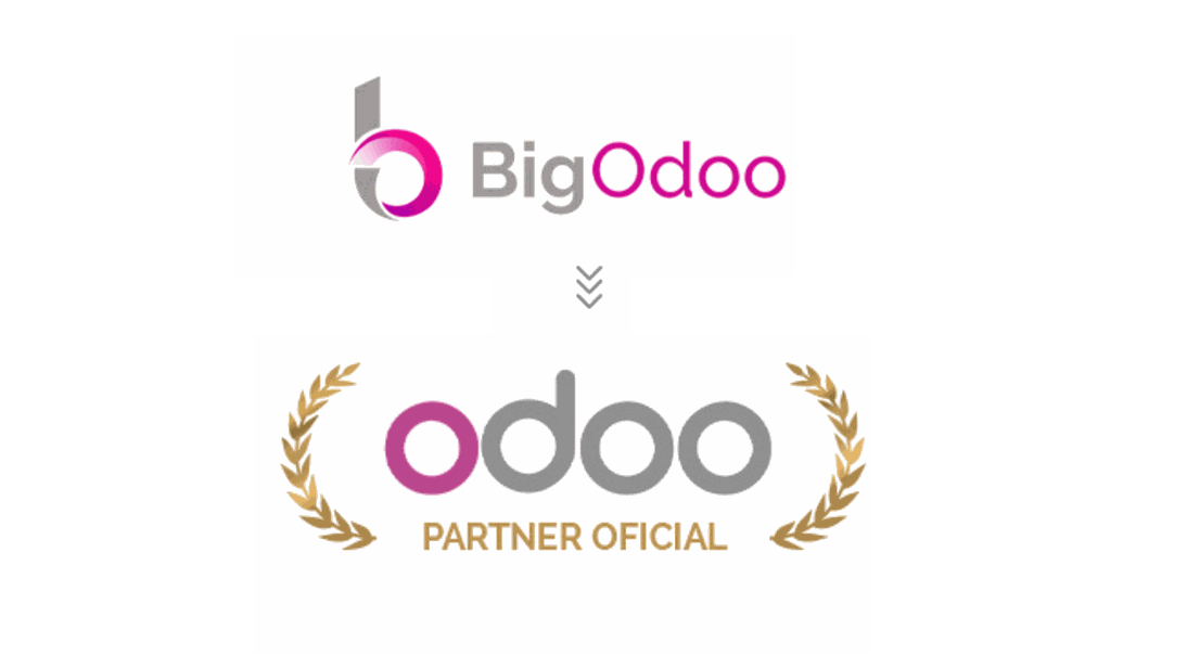 Odoo • Una imagen con una leyenda